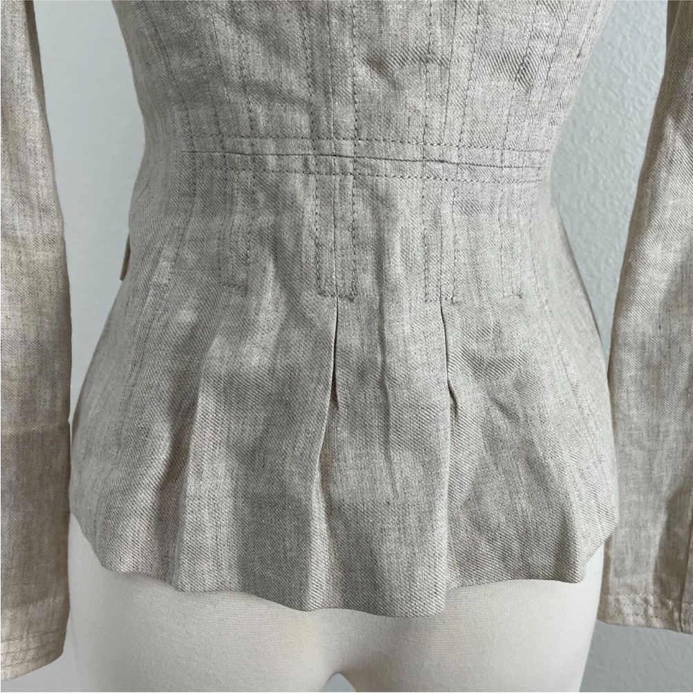 Mango linen blazer - Picture 4 of 6